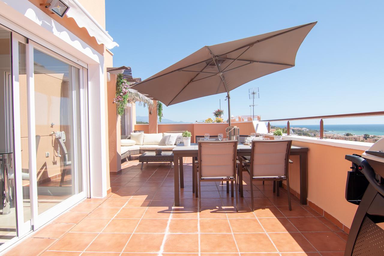 Apartmán 2242-Amazing Penthouse 2Terraces Sea View Casares Exteriér fotografie