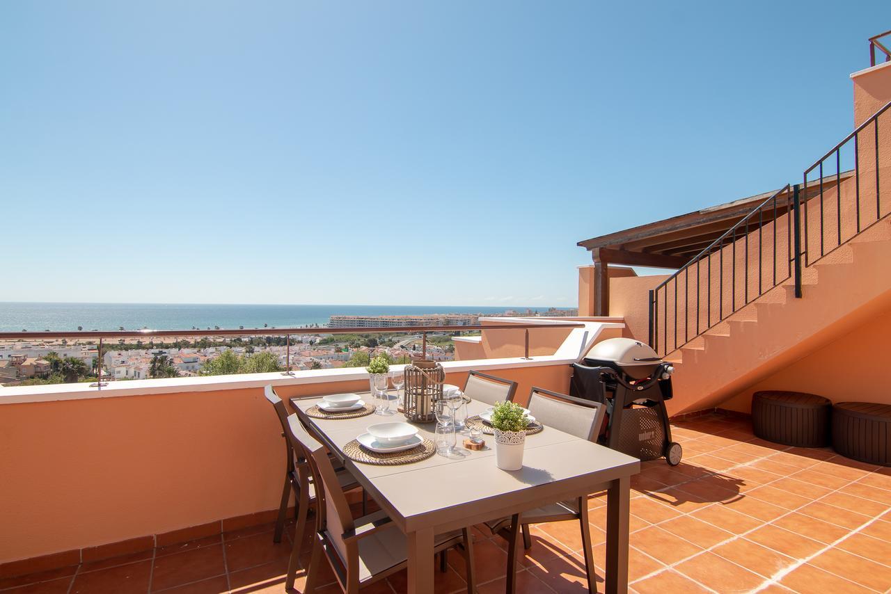 Apartmán 2242-Amazing Penthouse 2Terraces Sea View Casares Exteriér fotografie